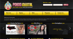 Desktop Screenshot of pornomental.com